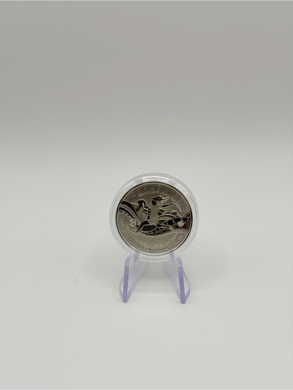 2015 Royal Canadian Mint FIFA Women’s World Cup $20 Silver Coin